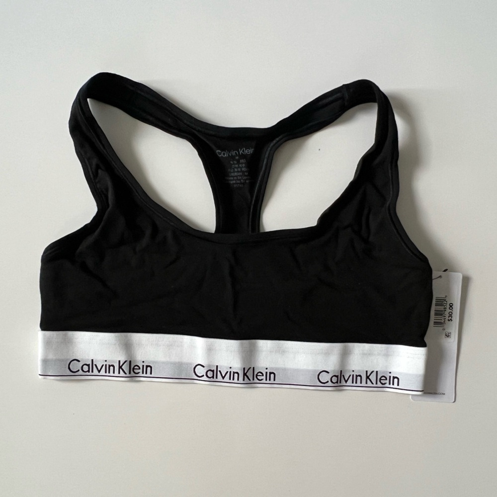 Calvin Klein - Modern Cotton Unlined Bralette, medium